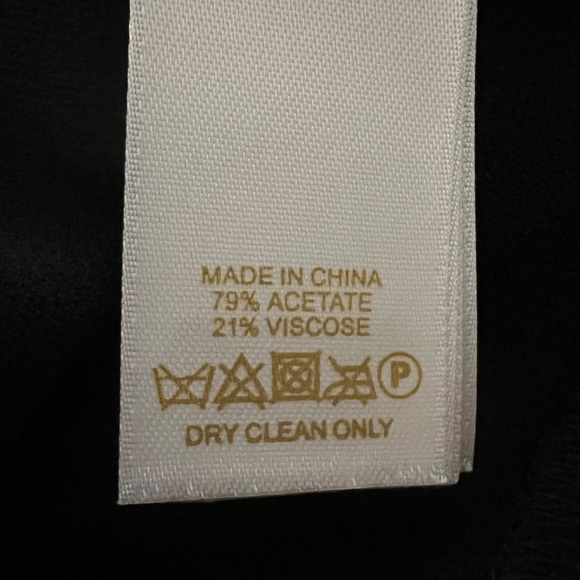 KATE SPADE black top short sleeve size 10 keyhole back closure - Picture 5 of 5